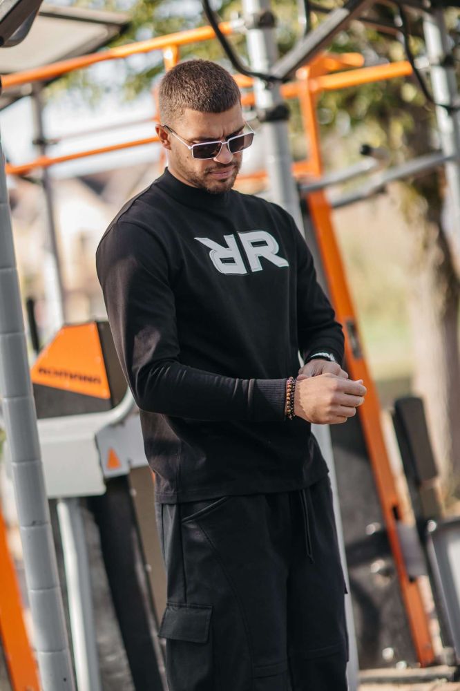  Remington RR Black — футболка с длинным рукавом для городского стиля и комфорта